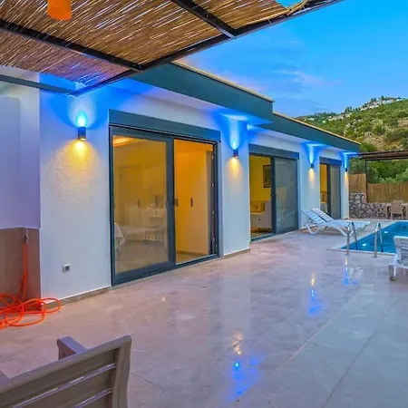 Cozy Mari With Pool In Peaceful Nature Kalkan-kas Villa Kaş